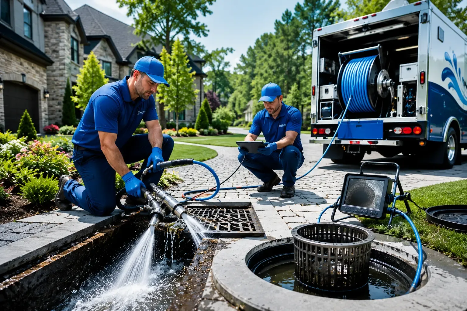 Local outdoor drain cleaning professionals in Kenosha, WI